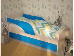 Кровать детская Кроха-2 Максимка синий