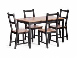 Обеденный комплект Соната Sonata dining set антик/чёрный