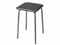 Табурет квадратный ДХ-9 обивка светлый перламутр