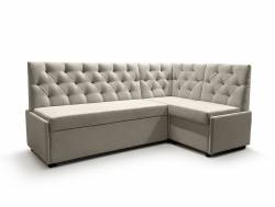 Угловой диван Призма каретная стяжка со спальным местом вивальди 3