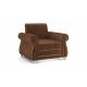 Кресло для отдыха Порто велюр тенерифе шоколад