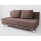 Диван Стандарт без подлокотников 01ДВСТ Кофе