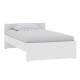 Кровать 1200 НМ 011.53-02 Симпл Белый Фасадный