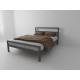 Кровать металлическая Комфорт 1600 серая