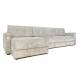 Диван угловой Тургояк c USB розеткой Светло-серый Ocean 960