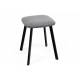 Табурет Крафт серый/черный - 4 шт