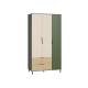 Шкаф 16.317.02 Марвэл Сатин, Плэйн, Дымчатый Зеленый