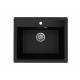 Кухонная мойка Uperwood ECON UPD-104-004 черная матовая