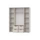 Шкаф 4-х дверный с четырьмя ящиками 4-75933