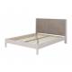 Кровать Нортан 1600 Льняной/светло-серый