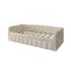 Кровать Молли 900 с выкатной частью вариант 1 светло-бежевый
