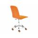Кресло офисное Rio флок оранжевый