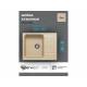 Кухонная мойка Uperwood UPD-202 лён