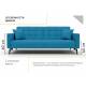 Диван Аллаки Синий Tailor 21