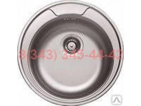 Мойка врезная 510 мм круглая матовая KROMEVYE