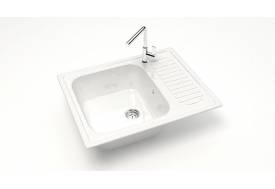 Мойка прямоугольная Арлин Z15Q1 белый лед