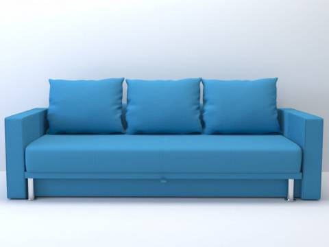 Диван-кровать Некст с подлокотниками Neo Azure