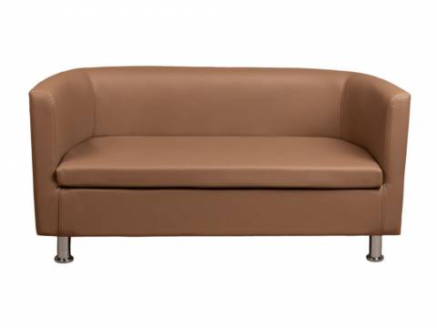 Диван коричневый кожаный Марс
