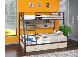 Двухъярусная кровать Гранада - 1 ПЯ коричневый