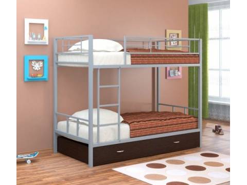 Двухъярусная кровать Севилья - 2 Я серый