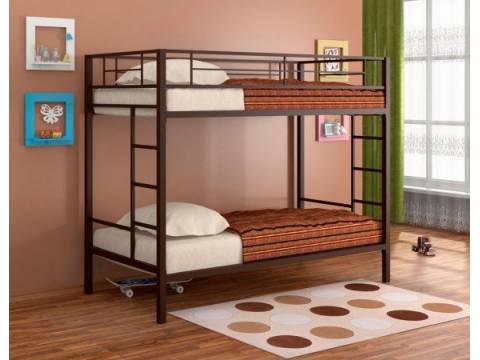 Двухъярусная кровать Севилья коричневый