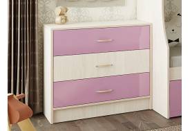 Комод Буратино розовый