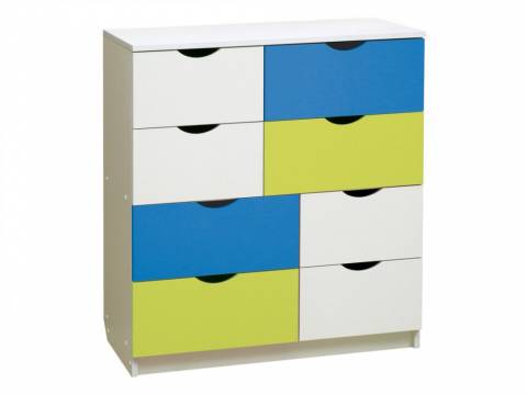 Комод с 8-ю ящиками Радуга