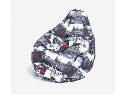 Кресло-мешок Груша средняя Амстердам