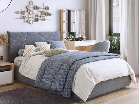 Кровать 1200 Бест графит