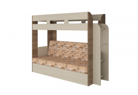Кровать двухъярусная Карамель 75 Саванна