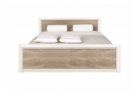 Кровать LOZ 160*200_2 Коен Ясень Снежный