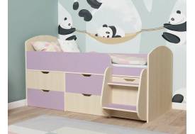 Кровать Малыш-7 Дуб-Ирис