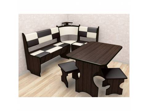 Кухонный уголок Домино венге