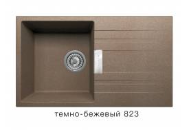 Кухонная мойка Tolero Loft TL750 Темно-бежевый 823