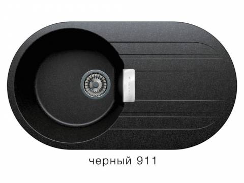 Кухонная мойка Tolero Loft TL780 Черный 911