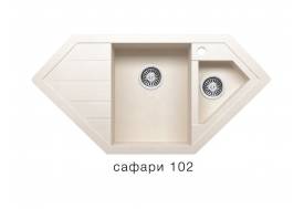 Кухонная мойка Tolero R-114 Сафари 102