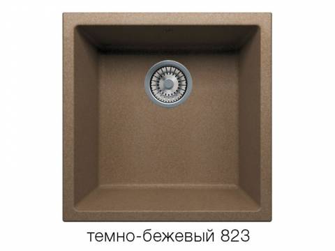 Кухонная мойка Tolero R-128 Темно-бежевый 823