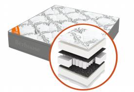 Матрас Mega холкон TFK Gray Night 90х190