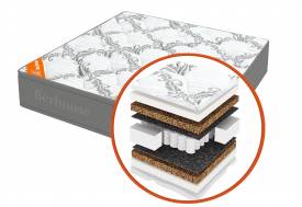 Матрас Mega кокос 10 TFK Gray Night 160х200