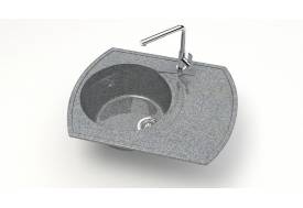 Мойка прямоугольная Мэйси Z25Q8 темно-серый