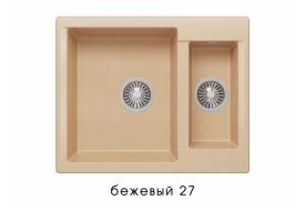 Мойка Polygran Brig-620 Бежевый 27