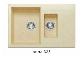 Мойка Polygran Brig-770 Опал 328