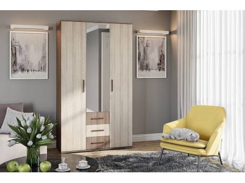 Шкаф 3х створчатый Парма