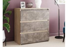 Комод Милано-1 Ателье тёмное