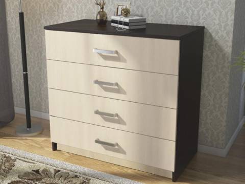 Комод КМ-021 Эва венге|дуб молочный