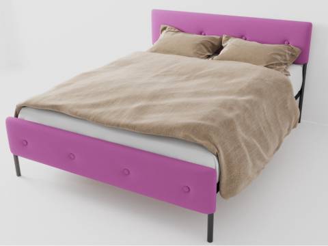 Кровать Екатеринбург Мини с ортопедическим основанием 02ЕКТМ 1400*2000