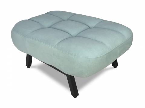 Пуф Абри ткань Вивальди 10 мятный