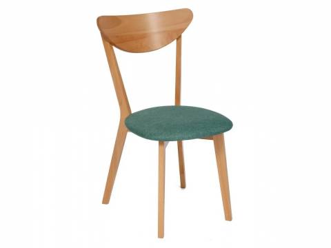 Стул мягкое сиденье Maxi Макси ткань Морская волна