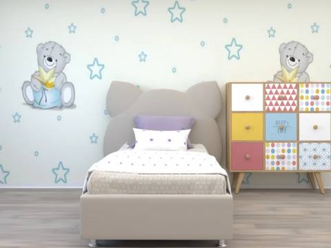 Кровать Котя с ортопедическим основанием 02КОТЯ 900*2000