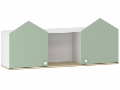 Полка Банни НМ 041.46 фасад Макарун